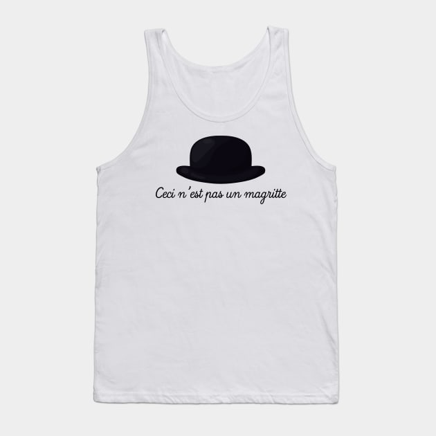 Magritte Tank Top by JFCharles